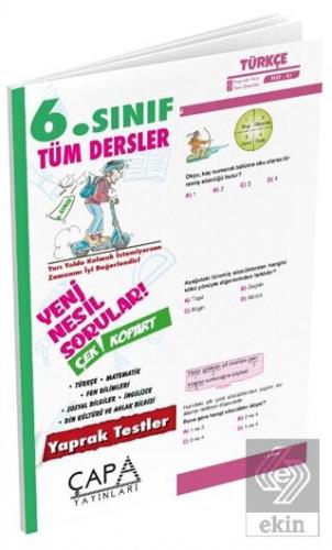 6.Sınıf Tüm Dersler Yaprak Test