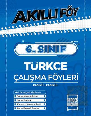 6. Sınıf Türkçe Akıllı Föy