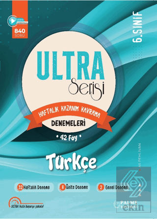 6. Sınıf Ultra Serisi Türkçe Denemeleri 42 Föy