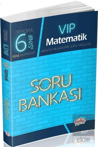 6. Sınıf VIP Matematik Soru Bankası