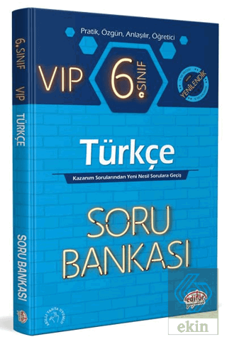 6. Sınıf VIP Türkçe Soru Bankası