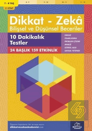 7-8 Yaş Dikkat - Zeka Bilişsel ve Düşünsel Beceril