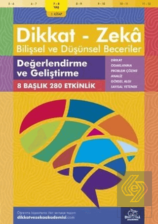 7-8 Yaş Dikkat - Zeka Bilişsel ve Düşünsel Beceril