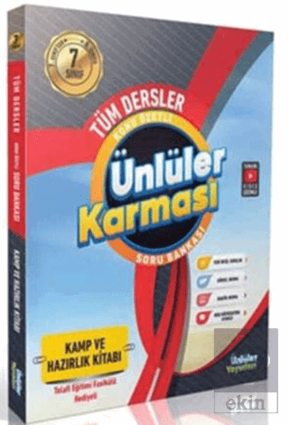 7 den 8 e Geçiş Tüm Dersler Kamp ve Hazırlık Kitab