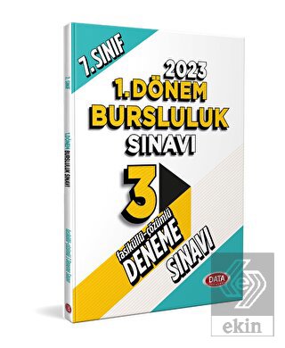 7. Sınıf Bursluluk Sınavı Tamamı Çözümlü 3 Fasikül