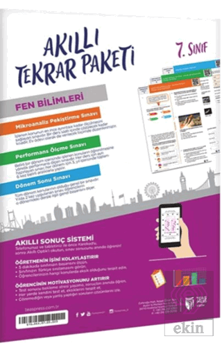 7. Sınıf Fen Bilimleri Akıllı Tekrar Paketleri