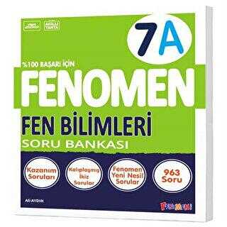 7. Sınıf Fen Bilimleri Fenomen Soru Bankası