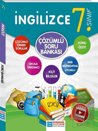 7. Sınıf İngilizce Video Çözümlü Soru Bankası Evre