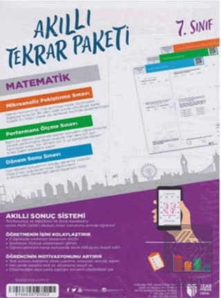 7. Sınıf Matematik Akıllı Tekrar Paketleri