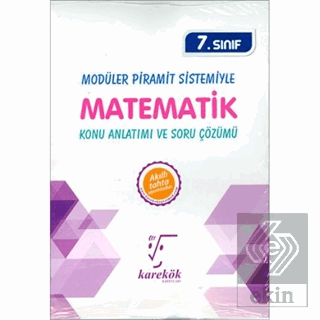 7.Sınıf Matematik Konu Anlatımlı ve Soru Çözümlü