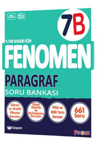 7. Sınıf Paragraf Fenomen Soru Bankası