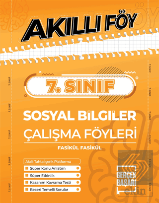 7. Sınıf Sosyal Bilgiler Akıllı Föy