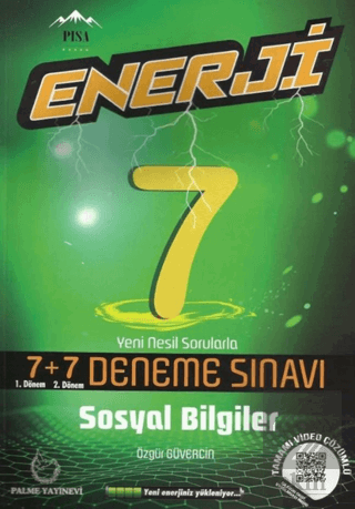 7. Sınıf Sosyal Bilgiler Enerji 7+7 Deneme Sınavı