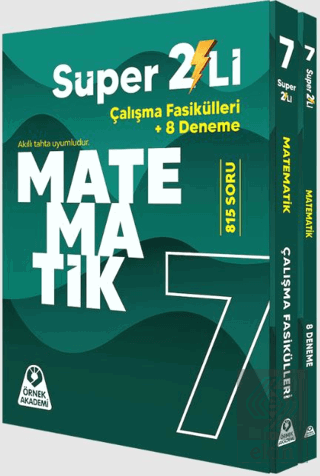 7. Sınıf Süper İkili Matematik Seti