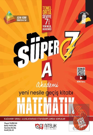 7. Sınıf Süper Matematik Soru Kitabı (A)