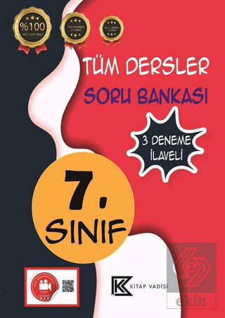 7. Sınıf Tüm Dersler Soru Bankası Kitap Vadisi Yay