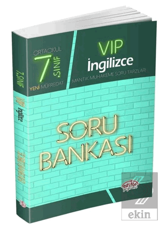 7. Sınıf VIP İngilizce Soru Bankası