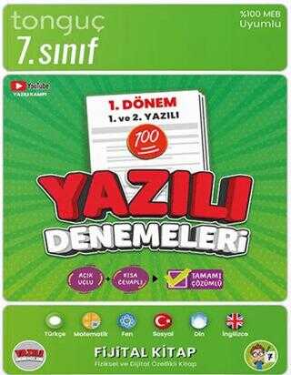 7. Sınıf Yazılı Denemeleri 2. Dönem 1 ve 2. Yazılı