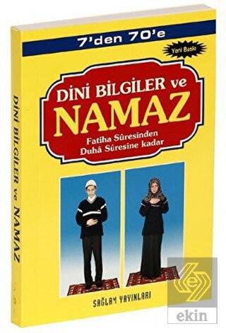 7\'den 70\'e Dini Bilgiler ve Namaz (Kod: 001-Çanta