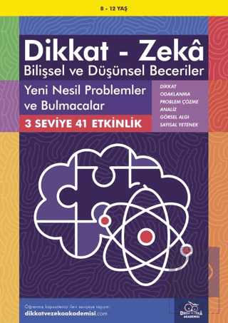 8-12 Yaş Dikkat - Zeka Bilişsel ve Düşünsel Beceri