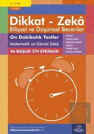 8-9 Yaş Dikkat - Zeka Bilişsel ve Düşünsel Beceril