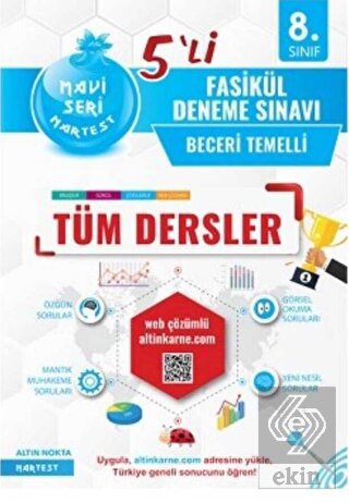 8.Sınıf 5li Tüm Dersler Genel Deneme