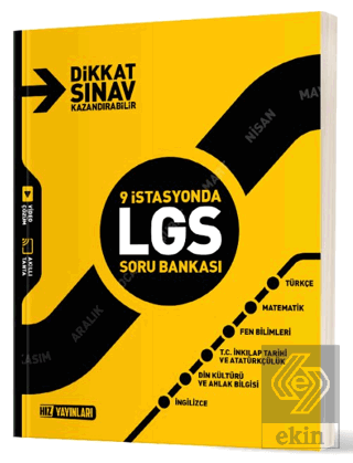 8. Sınıf 9 İstasyonda LGS Soru Bankası