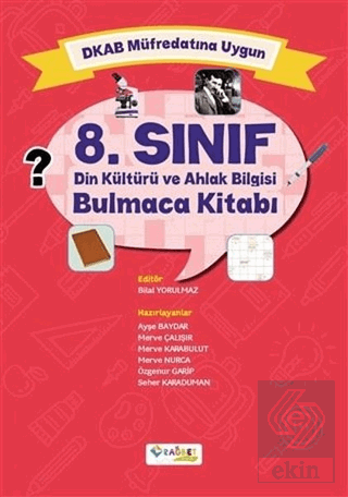 8. Sınıf Din Kültürü ve Ahlak Bilgisi Bulmaca Kita