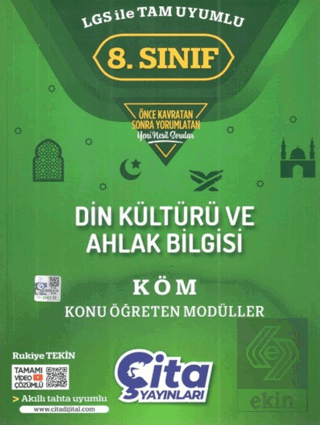 8. Sınıf Din Kültürü ve Ahlak Bilgisi Konu Öğreten Modülleri