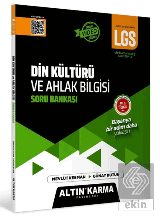 8. Sınıf Din Kültürü ve Ahlak Bilgisi Yeni Nesil LGS Soru Bankası