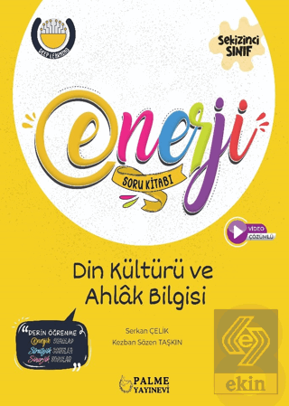 8. Sınıf Enerji Din Kültürü ve Ahlak Bilgisi Soru Kitabı