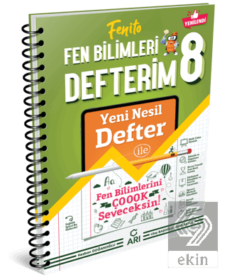 8. Sınıf Fenito Fen Bilimleri Defterim Arı Yayıncı