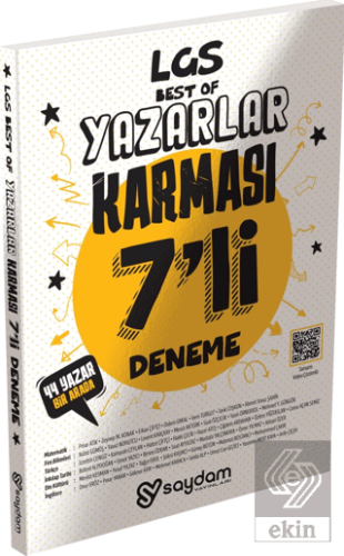 8. Sınıf LGS Best of 7'li Karma Deneme Saydam Yayı