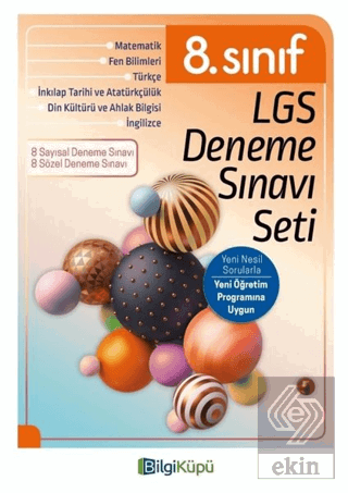 8. Sınıf LGS Deneme Sınavı Seti