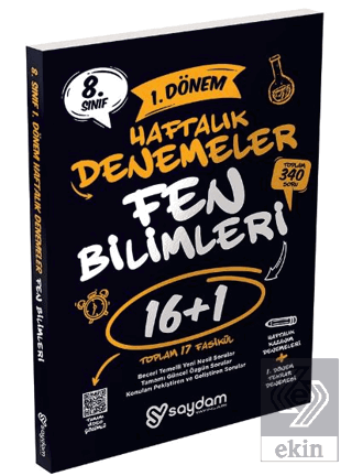 8. Sınıf LGS Fen Bilimleri 1.Dönem 16+1 Haftalık K