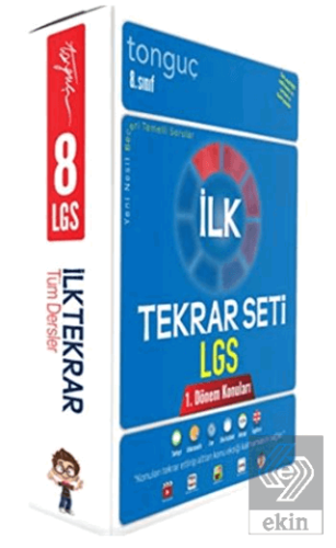 8. Sınıf LGS İlk Tekrar Seti (4 Kitap Takım)