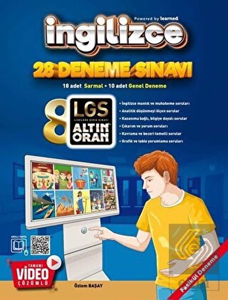 8. Sınıf LGS İngilizce Altın Oran 28 Deneme