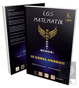 8. Sınıf LGS Matematik 15 Genel Deneme Bumu Yayınl