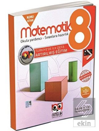 8. Sınıf LGS Matematik Artırılmış Konu Kitabı