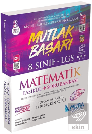 8. Sınıf LGS Matematik Mutlak Başarı Fasikül Soru