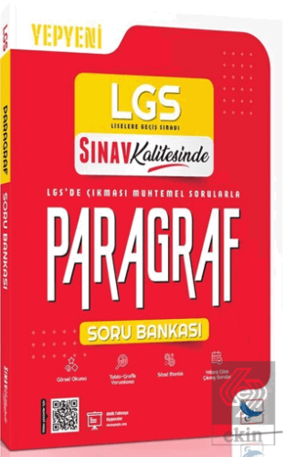 8. Sınıf LGS Paragraf Sınav Kalitesinde Soru Bankası