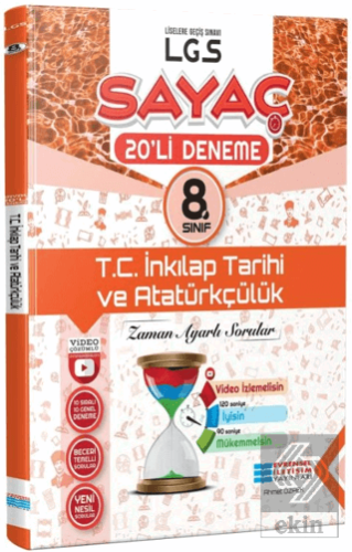 8. Sınıf LGS Sayaç T.C. İnkılap Tarihi ve Atatürkç