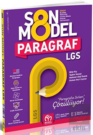 8. Sınıf LGS Son Model Paragraf Soru Bankası