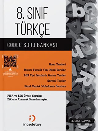 8. Sınıf LGS Türkçe Codec Soru Bankası