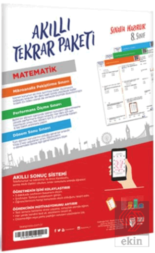 8. Sınıf Matematik Akıllı Tekrar Paketleri