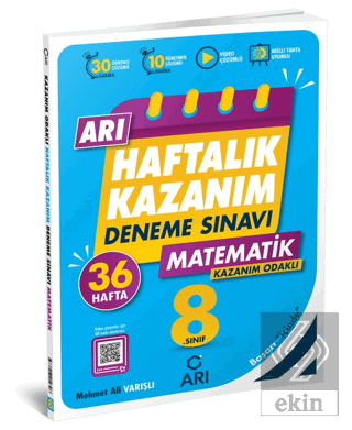 8. Sınıf Matematik Arı Haftalık Kazanım Deneme