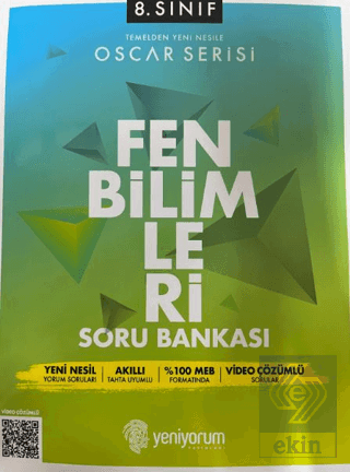 8. Sınıf Oscar Serisi Fen Bilimleri Soru Bankası