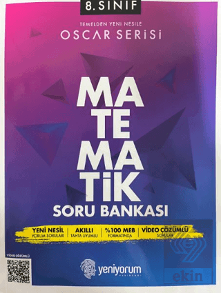 8. Sınıf Oscar Serisi Matematik Soru Bankası