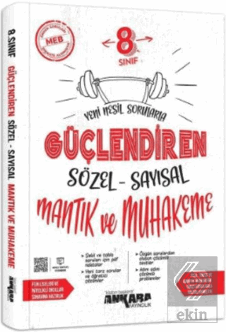 8. Sınıf Sayısal Sözel Muhakeme Güçlendiren Soru B