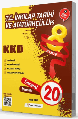 8. Sınıf T.C. İnkılap Tarihi ve Atatürkçülük 20 Sa